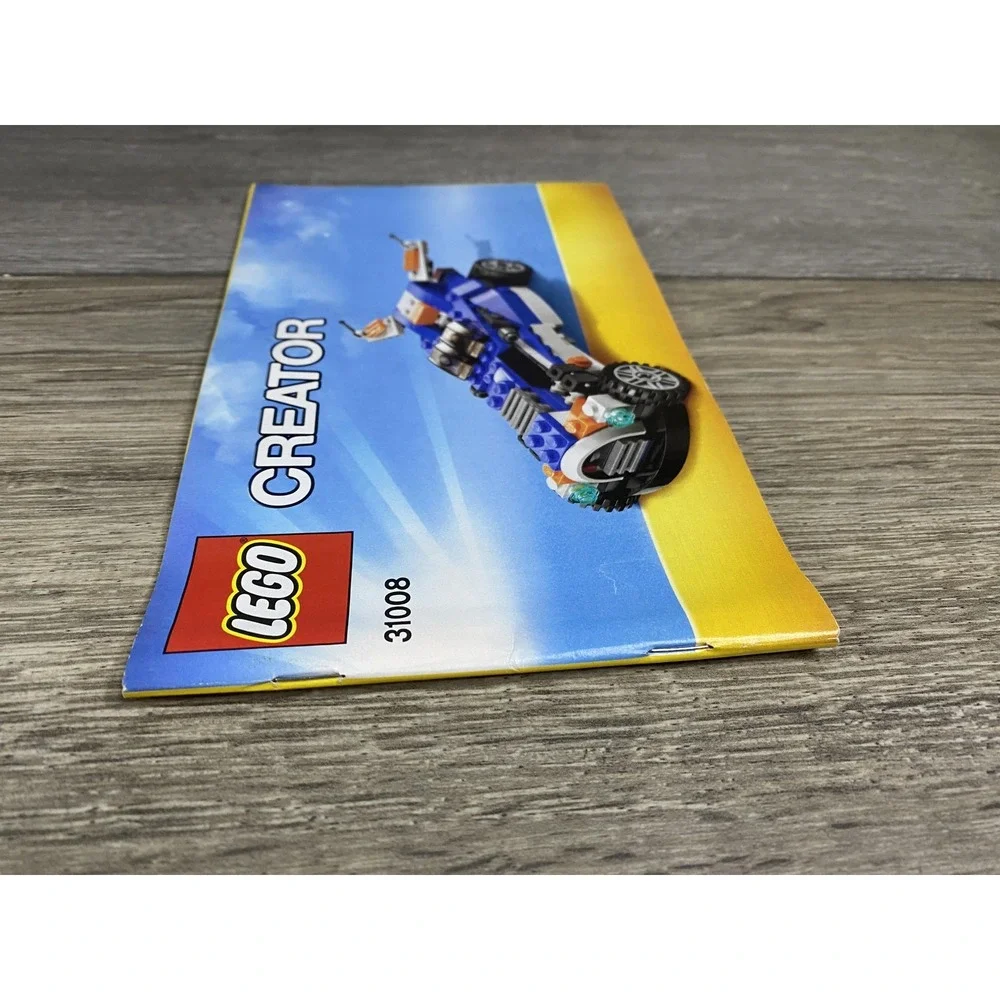 LEGO Creator 31008 Thunder Wings‎ Instruction Manual Booklet 2013 English Guide